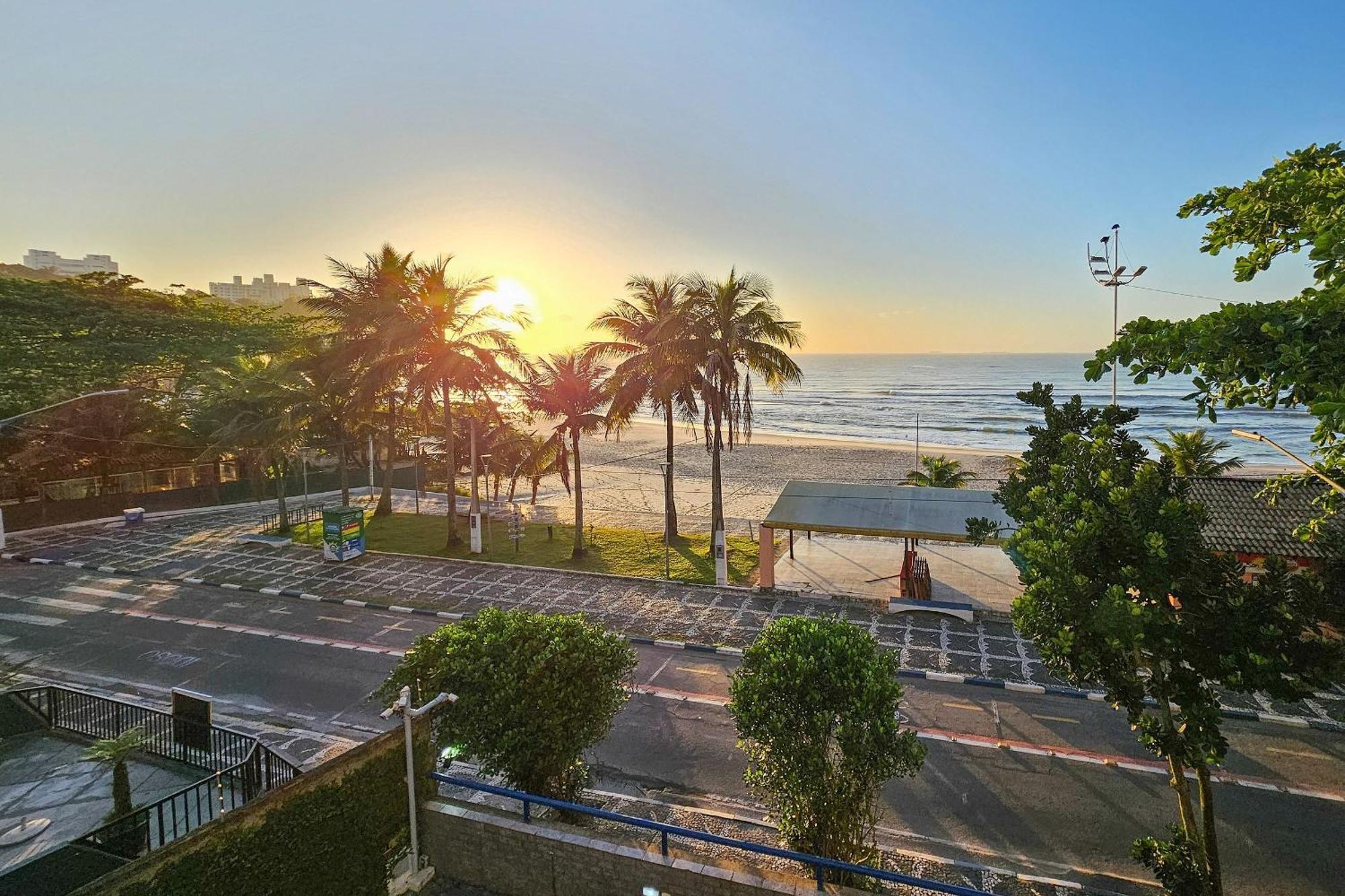 5E-Pe Na Areia Da Praia Do Tombo, 2 Quartos, Ar Cond, 2 Banheiros,2 Vagas+Roupas De Cama กัวรูจา ภายนอก รูปภาพ